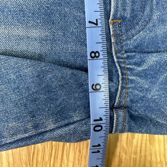 REFORMATION Jeans Roper Cropped Smart Ass Chesapeake Wash Size 24 - Picture 10 of 12